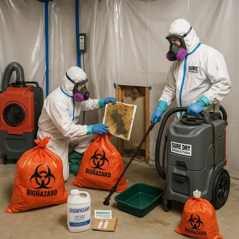Contaminated Water Handling Protocols process in Brandermill, VA