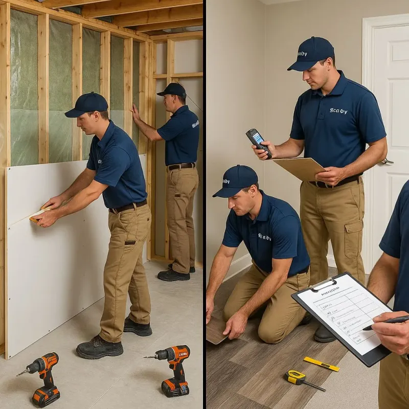 Repairs and Reconstruction process in Brandermill, VA