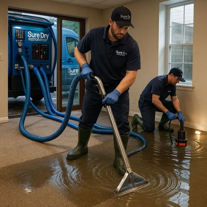 Water Extraction and Removal process in Brandermill, VA